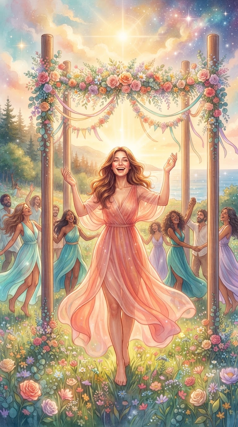 Four of Wands tarot card