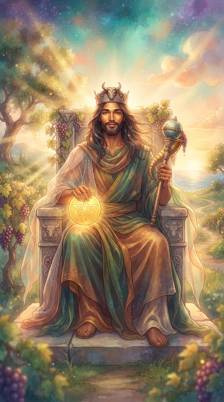 King of Pentacles tarot card