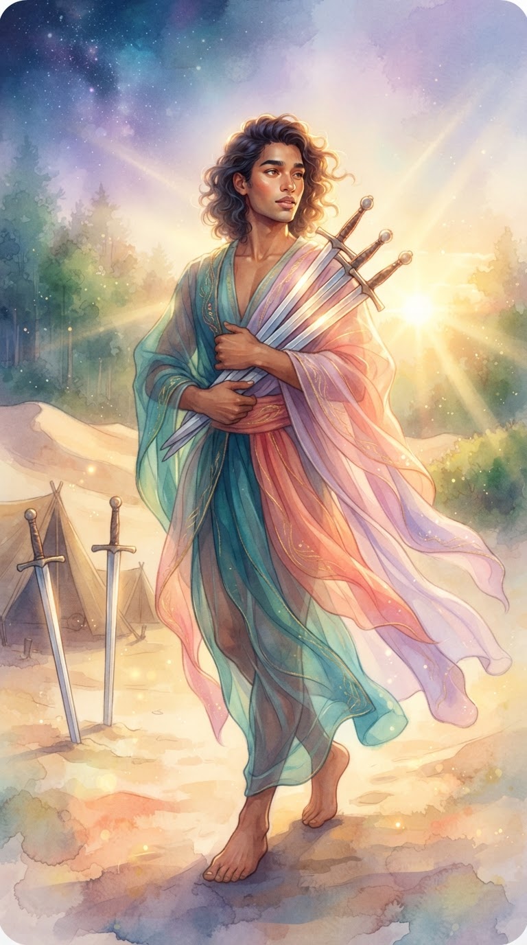Seven of Swords tarot card