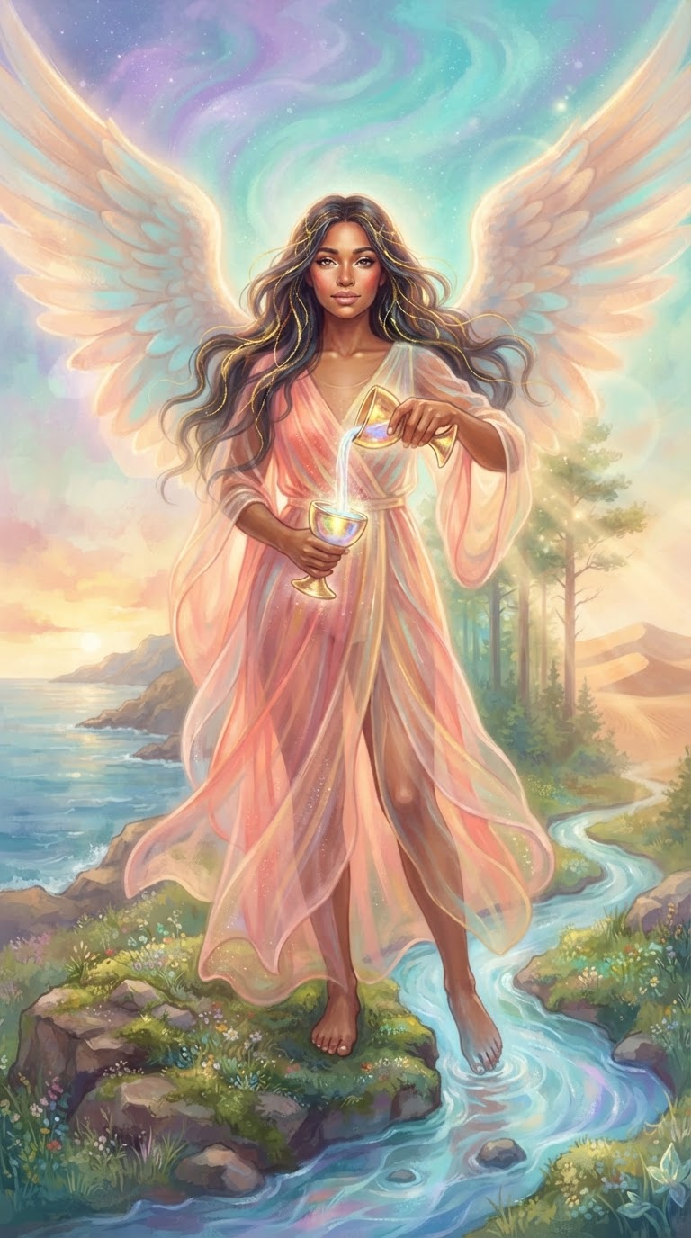 Temperance tarot card