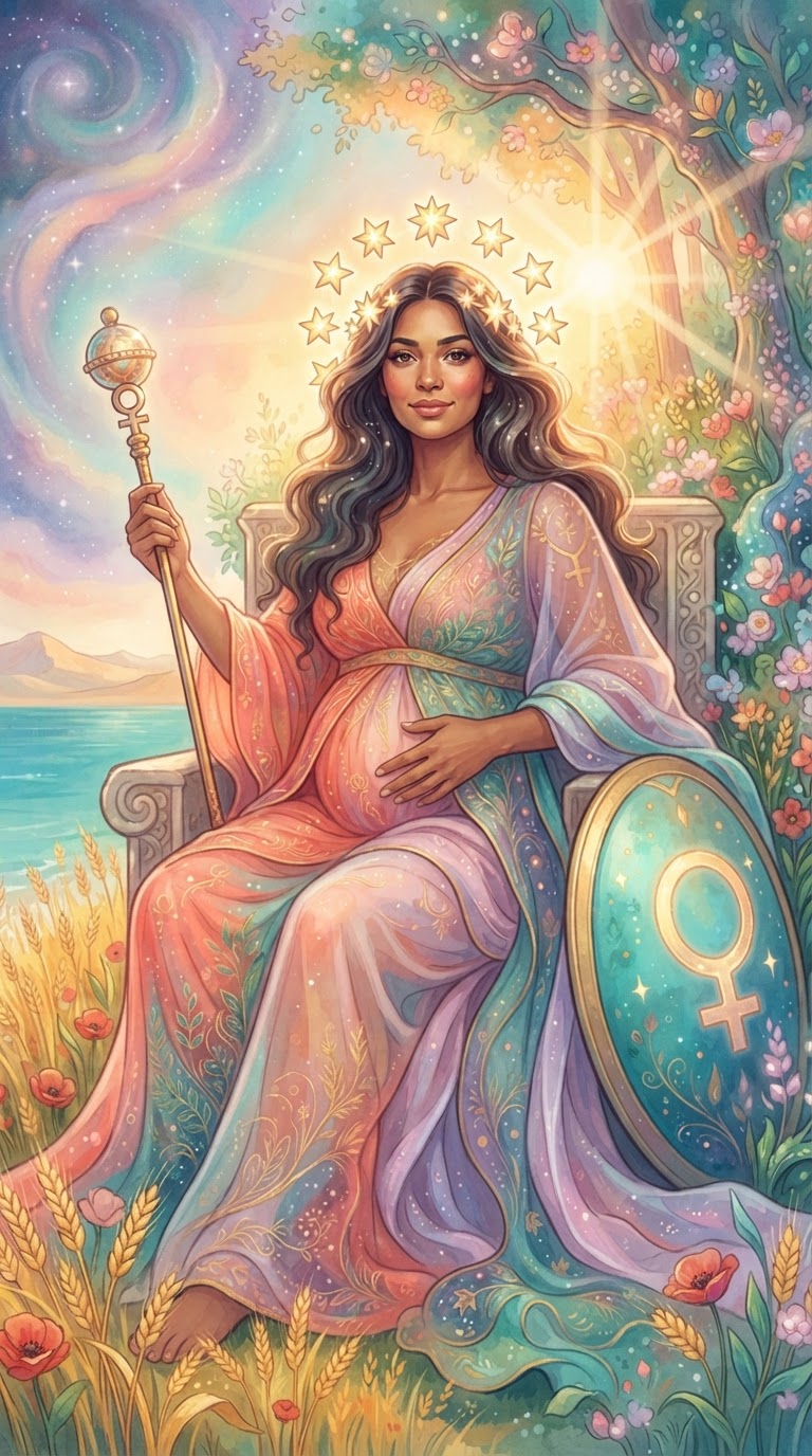 The Empress tarot card