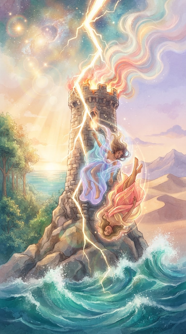 The Tower tarot card