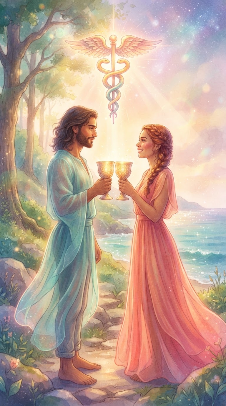 Two of Cups tarot card