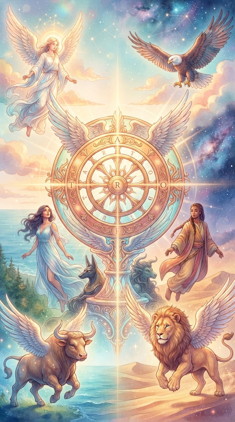 Wheel of Fortune tarot card